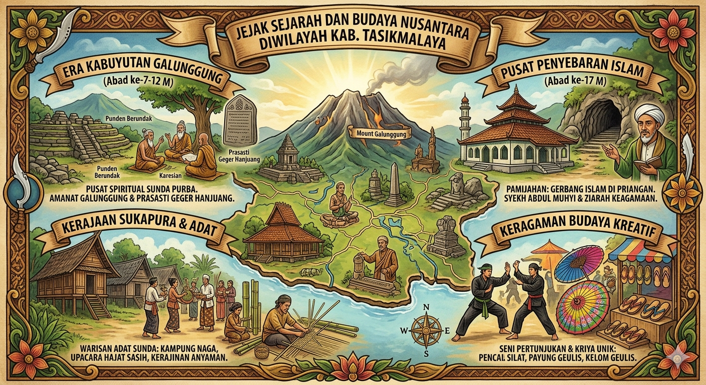 KABUPATEN TASIKMALAYA DALAM JEJAK SEJARAH DAN BUDAYA NUSANTARA